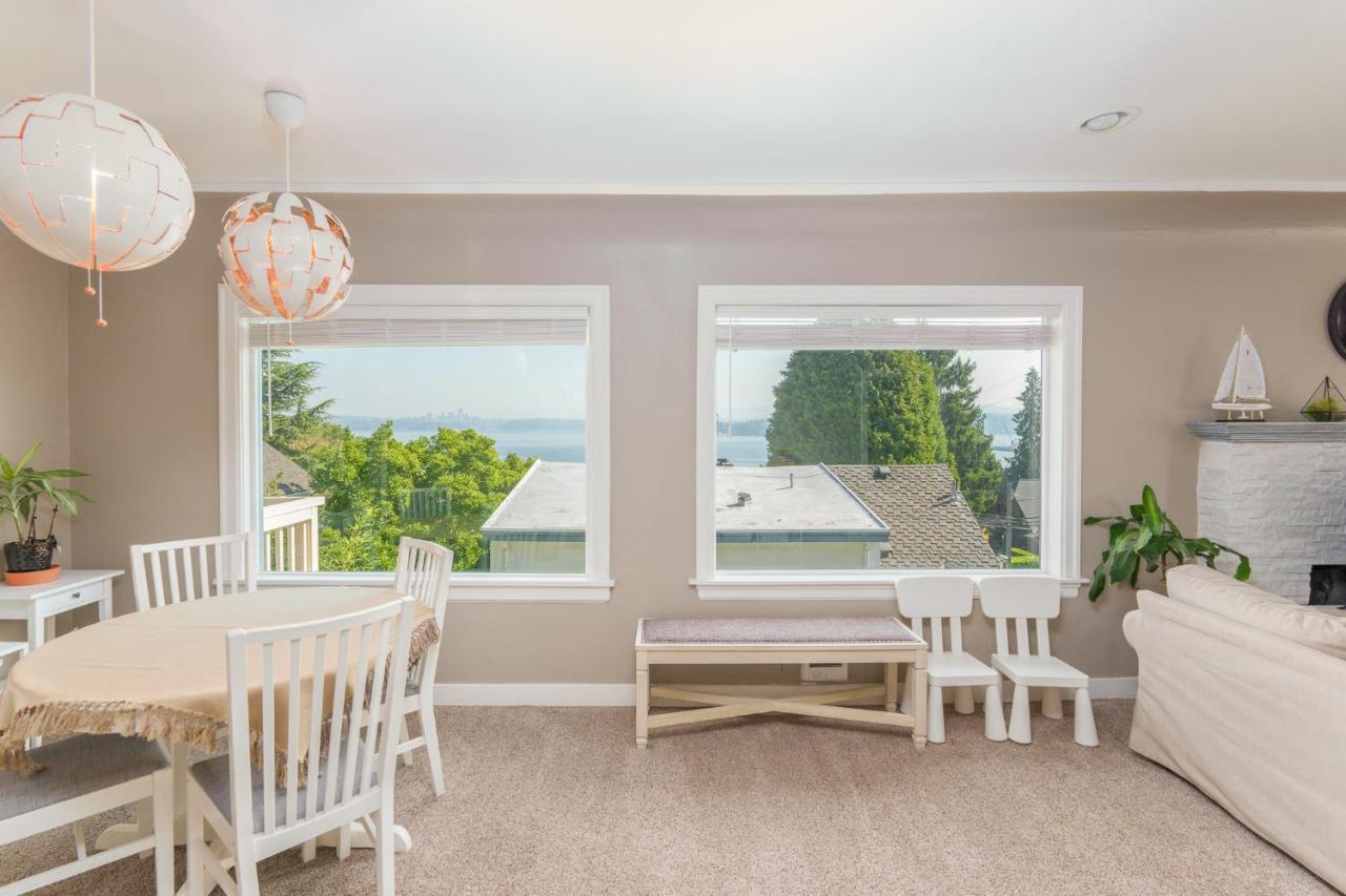 Sunrise On Lake Washington Villa Seattle Exterior foto