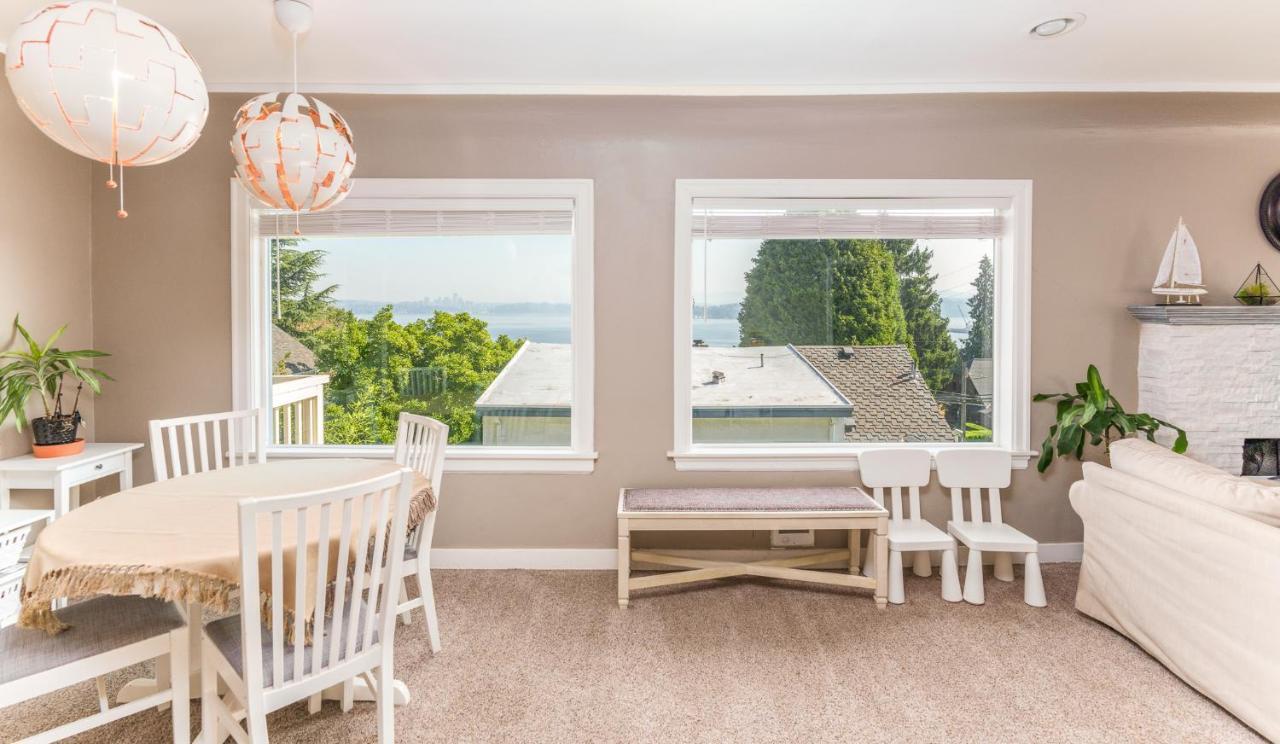Sunrise On Lake Washington Villa Seattle Exterior foto