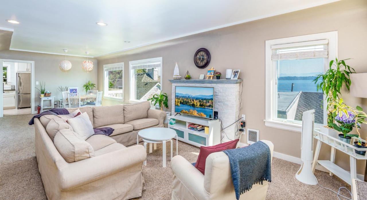 Sunrise On Lake Washington Villa Seattle Exterior foto
